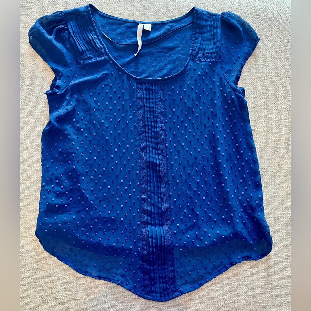 Lauren Conrad Blue Woman’s Shirt